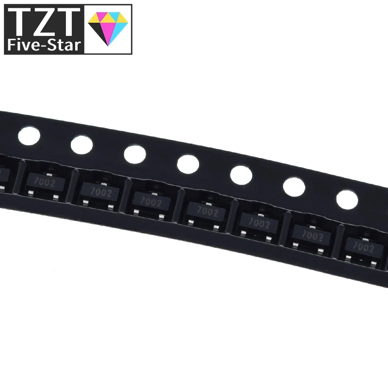 100/300 Stück 2N7002 2N7002LT1G 60V 300MA für Arduino – Detail 4