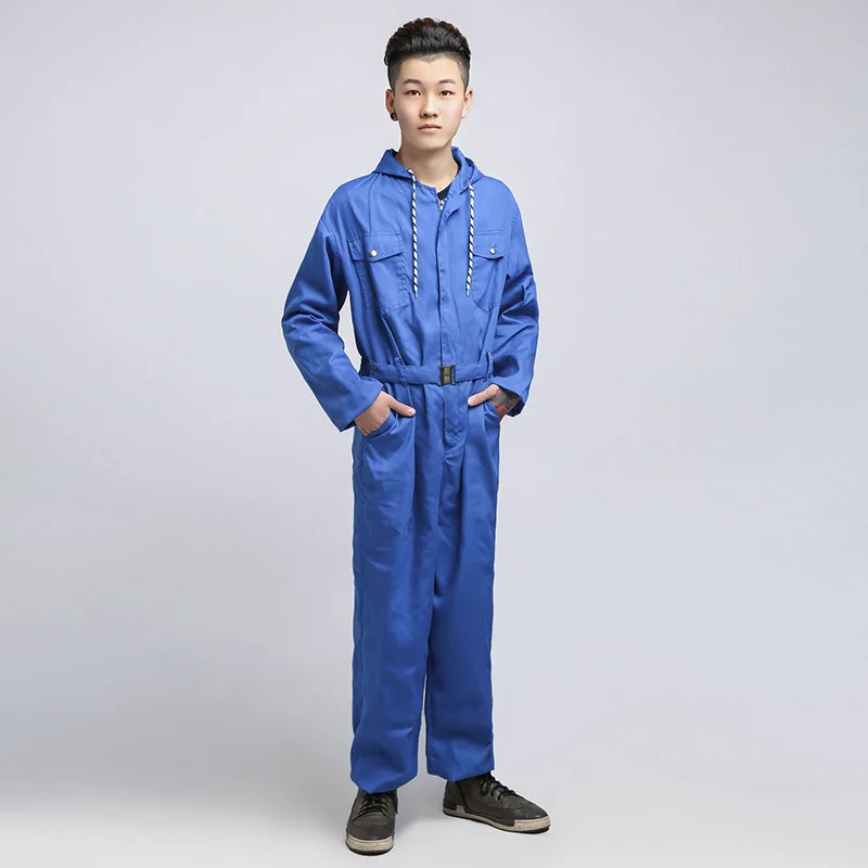 New Work Clothing Men Spring Autumn Machine Repairmen Welder Workshop Overalls Working Uniforms coveralls free shipping workwear