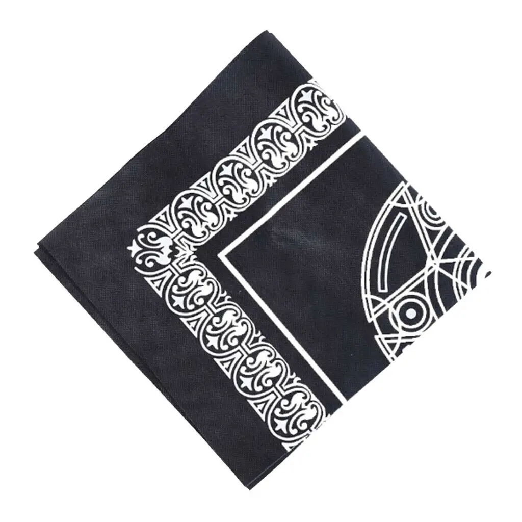 1pc New Pentagram Tarot Table Cloth Table Cloth Decor Divination Tapestry Tarot Card Tablecloth Altar Cloth Board Game Card Pad