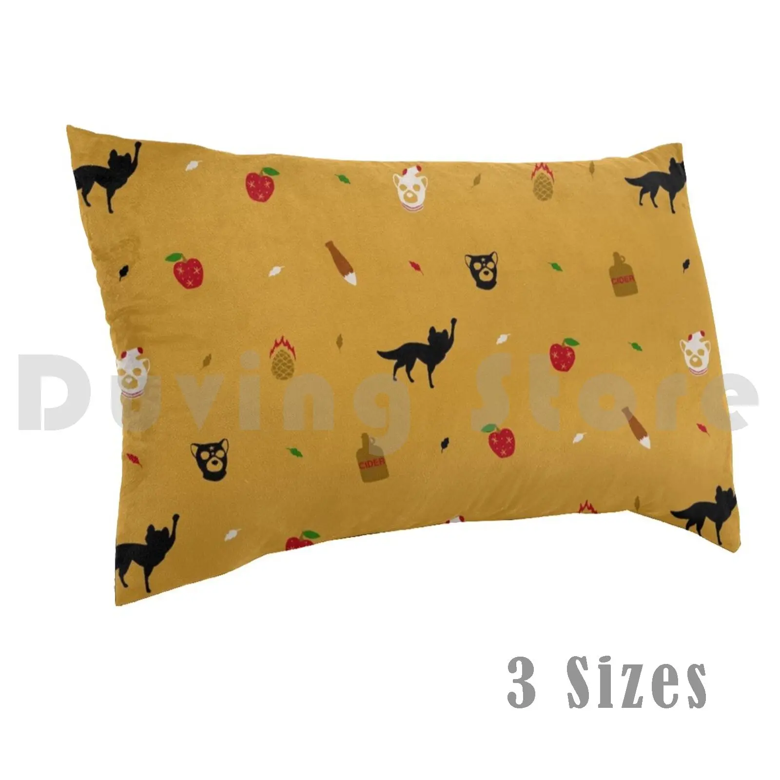 Fantástica funda de almohada Mr. Fox 1332 Wes Anderson Fantástico Mr Fox Fantastic Fox Mr Fox Otoño Otoño
