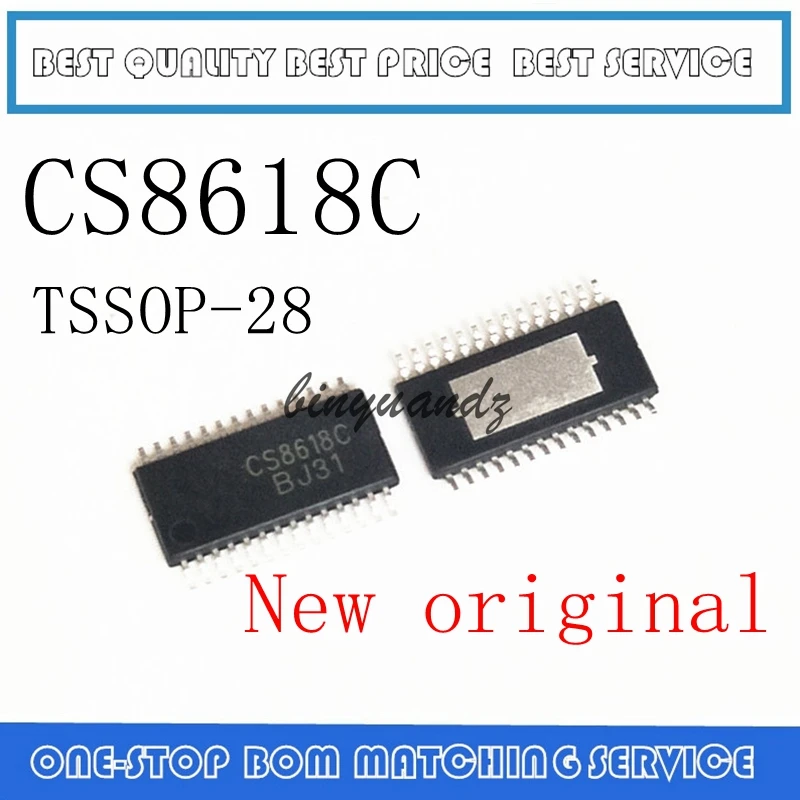 5 uds.-20 Uds. CS8618 CS8618C TSSOP-28 nuevo original