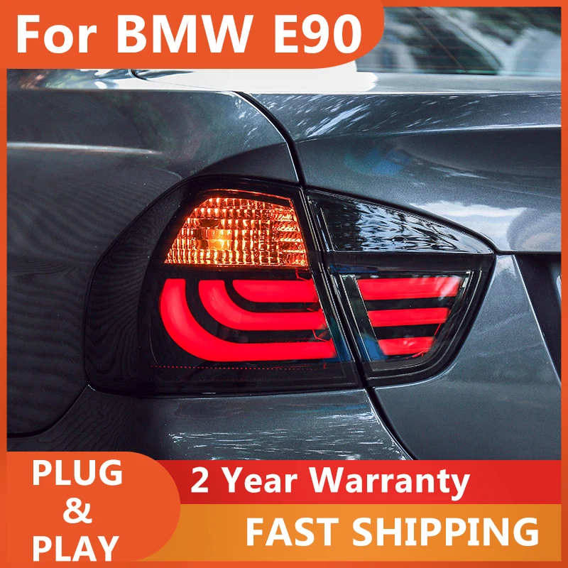 

Car Accessories for Tail Light For BMW E90 2005-2008 Taililghts 3 Series 318i 320i 325i Rear DRL Fog Brake Turn Signal Reversing