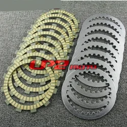 Clutch Friction Plate Discs For Yamaha YZF R6 06-15 YZF750R/SP YZF1000R Thunderace 93-02 Long Life Low Wear Rate Run Smooth