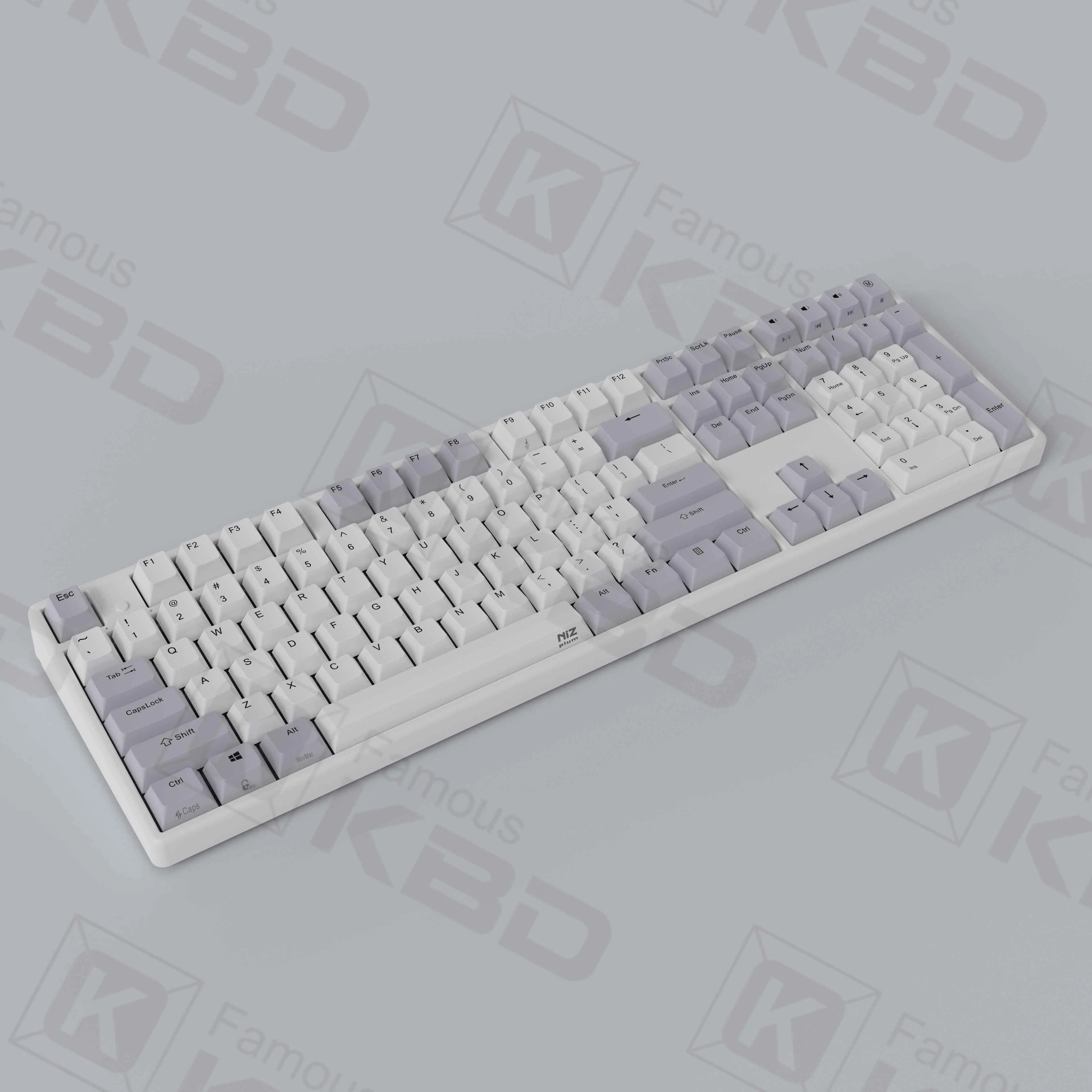 Imagem -02 - Teclado Niz Novo X108 Capacitor Chave Completa Programável para Escritório e Jogos e Versão Rgb