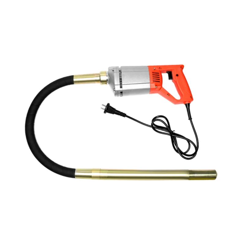 220V hand-held concrete vibrator 1-4M vibrating spear industrial portable plug-in vibrator concrete vibrator