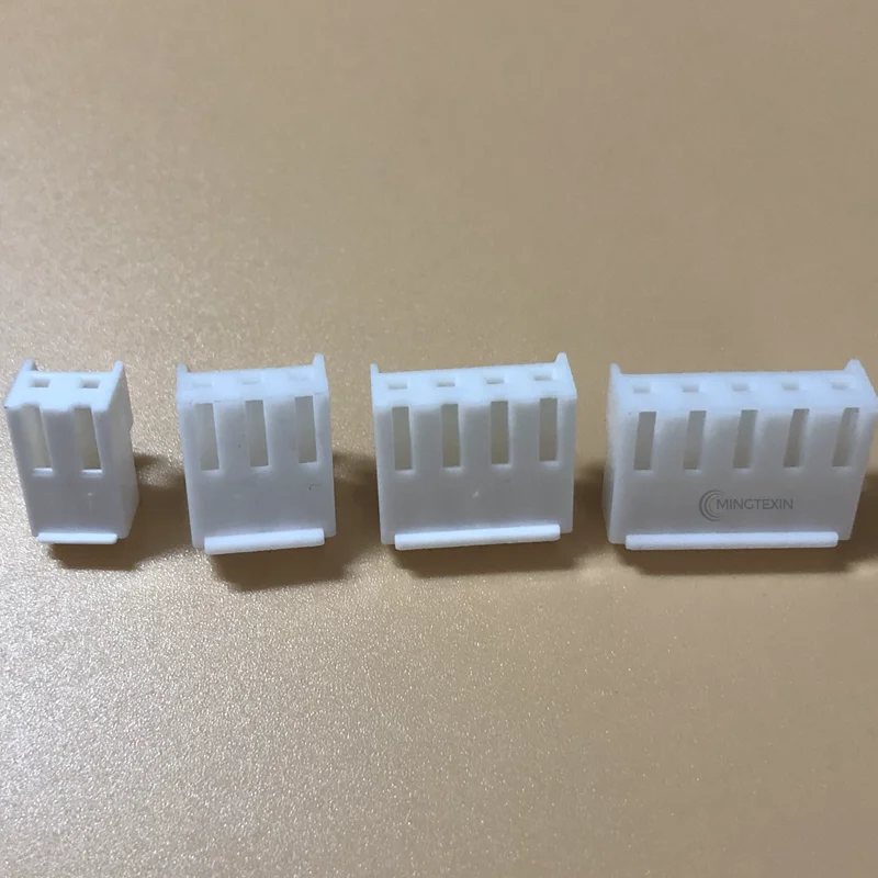20PCS VH3.96 VH396 rubber shell 2P 3P 4P 5P 6P 7P 8P 9P 10P 11P 12pin connector plug 3.96mm pitch connector