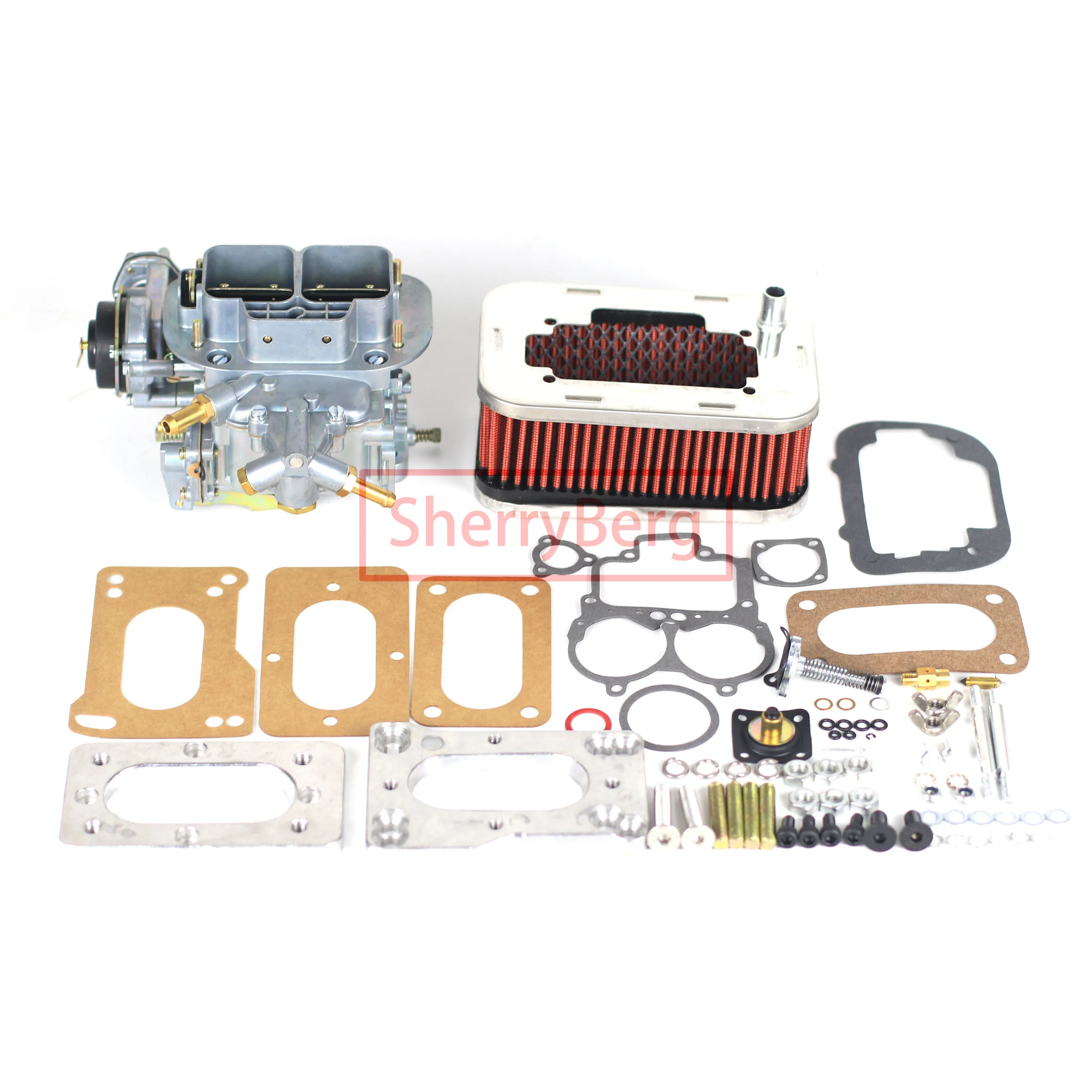 SherryBerg CARBURETOR for TOYOTA 4RUNNER PICKUP 2.2L 20R 2.4L 22R (1975-1991) WEBER 38 DGES Carb KIT (ELECTRIC CHOKE) Carburador