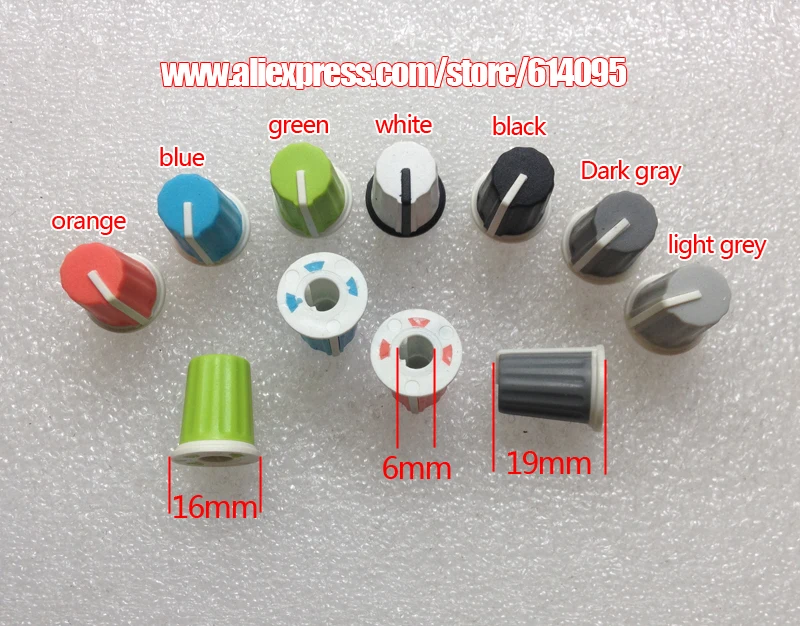 24PCS Replace EQ Rotary Knob For Pioneer DJ MIXER DJM djm-2000 900 850 750 700 800 DAA1176 DAA1305 colorful