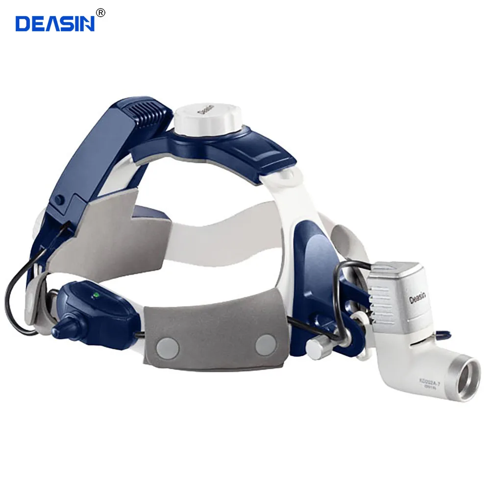 High Quality New 5W LED Surgical Head Light dental Lamp All-in-Ones Headlight with loupes 2.5X , 3.5X extra battery dentistry