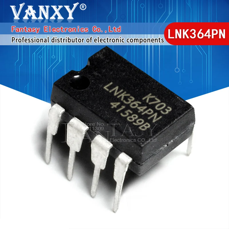 10PCS LNK364PN DIP7 LNK364P DIP LNK364 364PN DIP-7 new and original IC