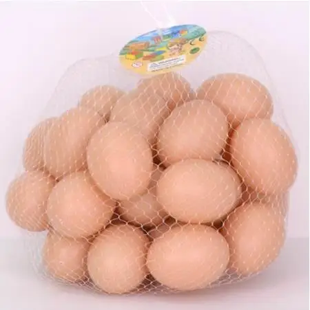 20Pcs/lot Super Plastic Egg (Brown,Hollow) Magic Tricks Egg Appearing Magia Stage Illusions Gimmicks Comedy Props Accessories