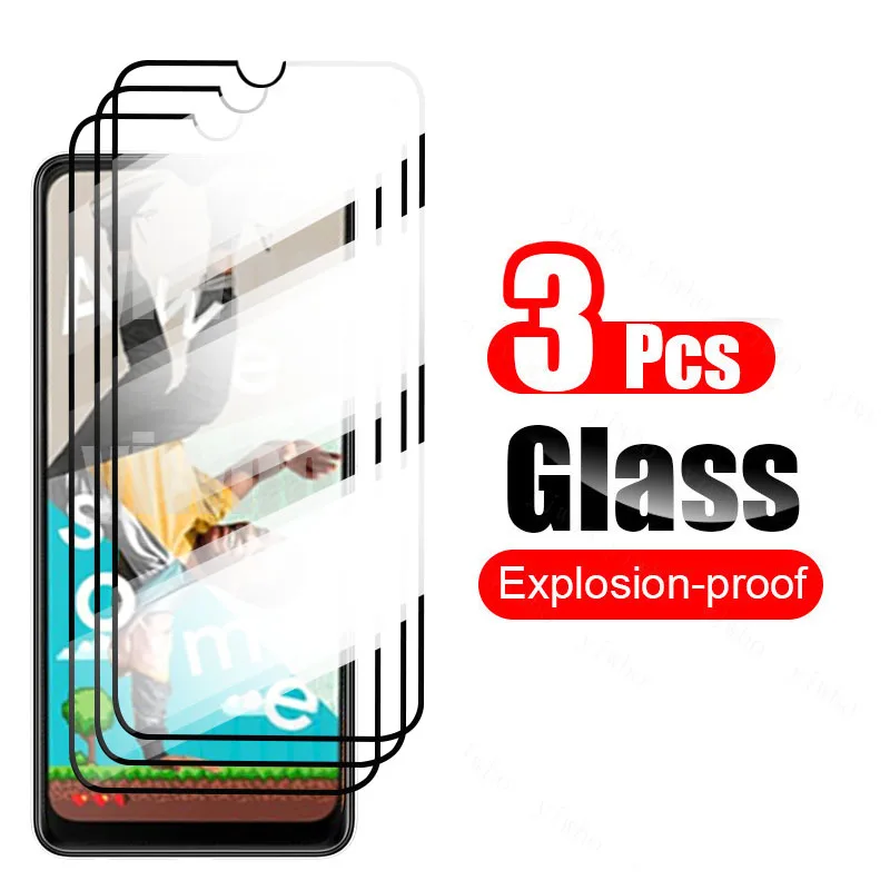 

3PcsTempered Protective Glass Screen for Samsung Galaxy A22s A22 A 22 2021 4G 5G SM-A225F/DS Screen Protector Film Guard Cover