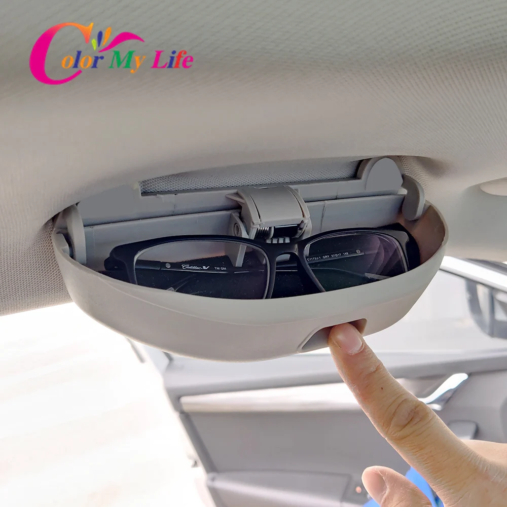 Car Sunglasses Holder Glasses Case Fit for Volkswagen VW Polo 6R 2011 - 2016 2017 2018 2019 2020 Accessories