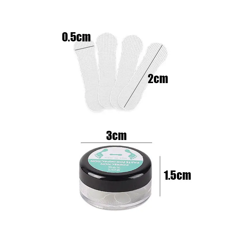 Herramienta de corrección de uñas encarnadas, Clip Alisador, Brace, tratamiento de uñas encarnadas, parche elástico, pegatina, herramienta de