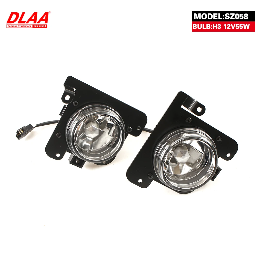 DLAA For VITARA ESCUDO TRACKER  VITARA 1998-2009 Front Fog Lights Car Styling Spot Light Fog Lamps With Switch - 1 Pair