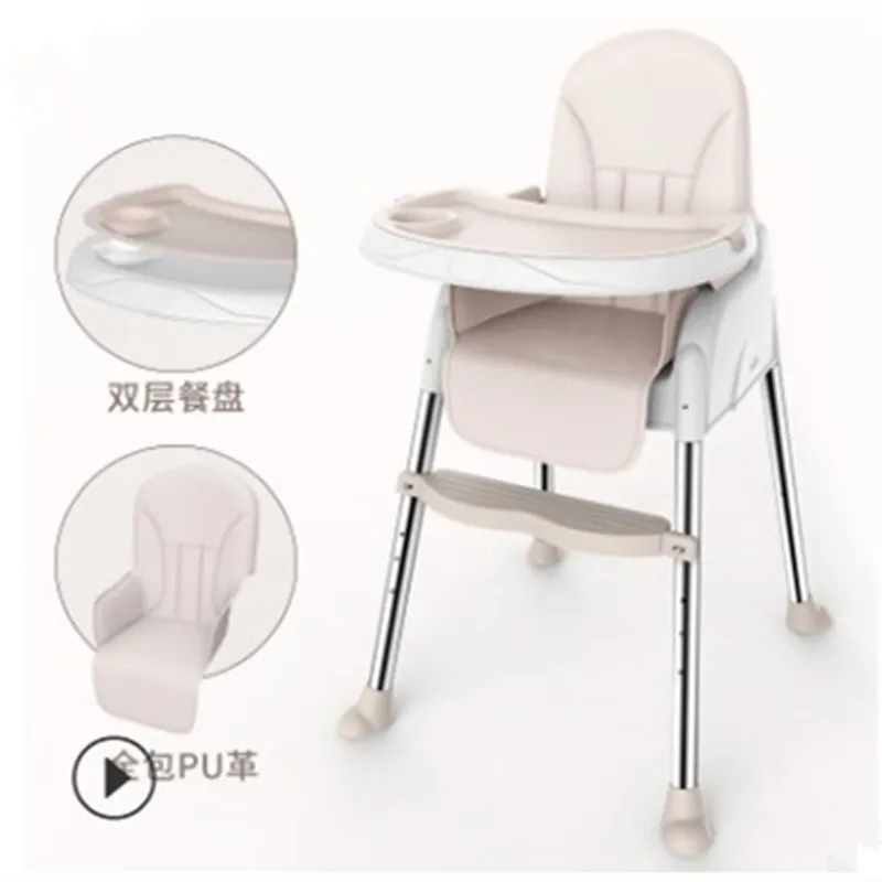 Chaise de salle à manger pliable pour bébé, chaise multifonctionnelle, pour enfant, BB