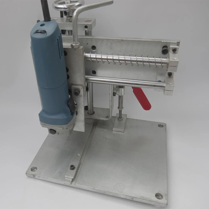 Stozzatrice Macchina da taglio per bordi in lamiera Stozzatrice in acciaio inossidabile Stozzatrice manuale 710W