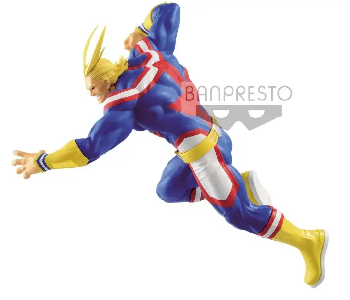 Original bp   My Hero Academia All Might Figure PVC Collection Model Toy Doll Brinquedos battle ver. vol.5