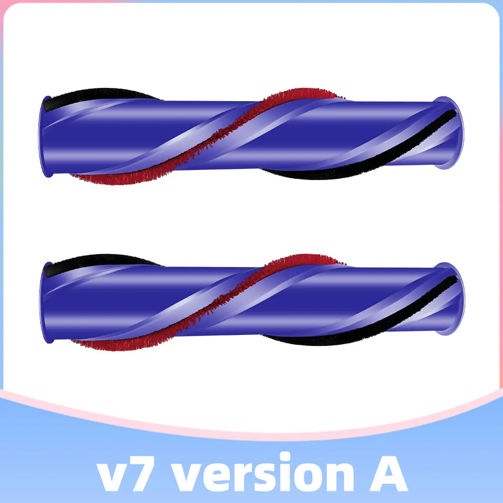 Pièces de rechange pour aspirateur sans fil Dyson V7, rouleau en fibre de carbone, barre de brosse pour tapis, remplacement, accessoires