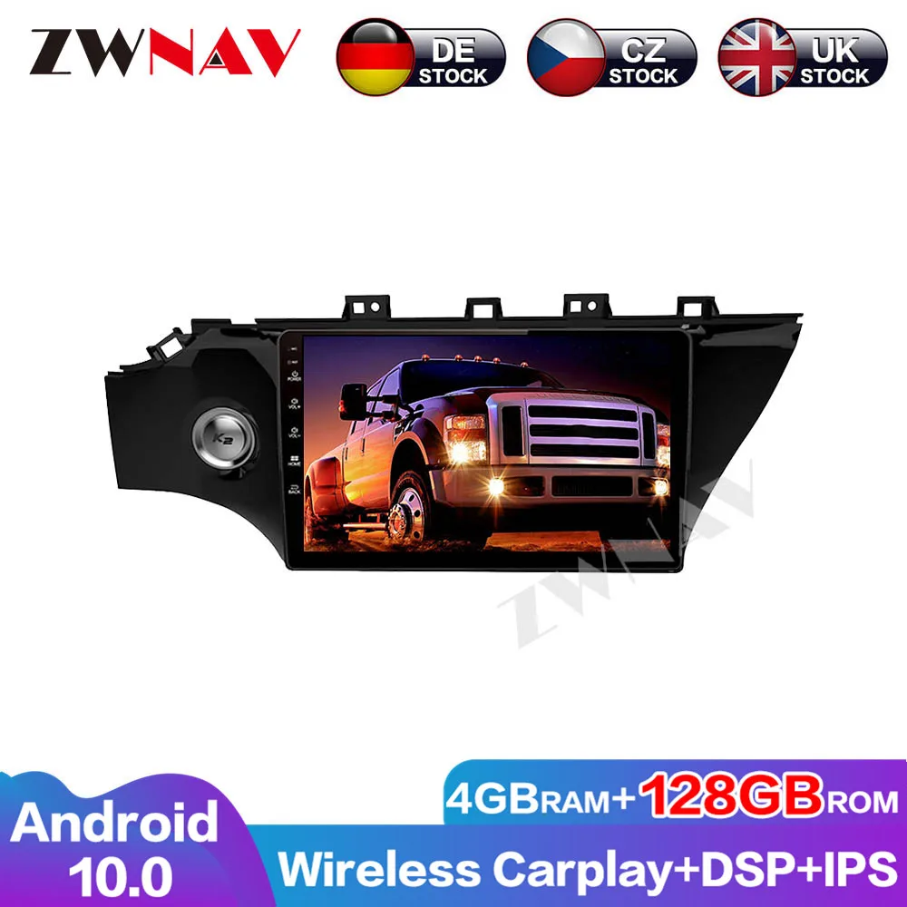 Audio Multimedia Auto Radio Touch Screen Car DSP 128G Android10 DVD Player For Kia Rio GPS Head Unit