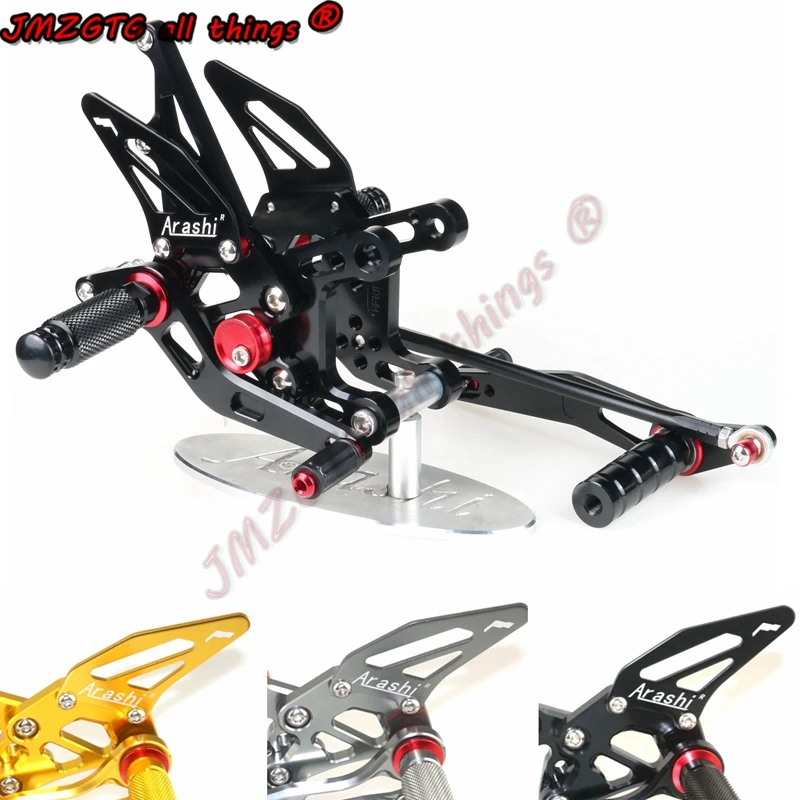 

For YAMAHA R1 2009 2010 2011 2012 2013 2014 Motorcycle pedals CNC Adjustable Front Rea rsets Foot Rest