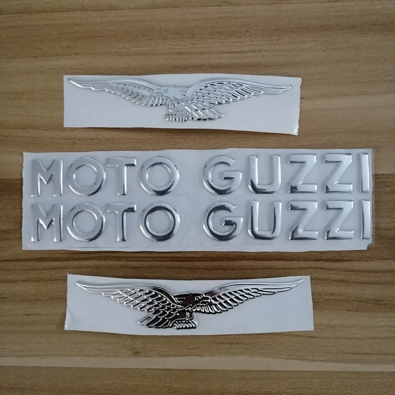 

Motorcycle 3D waterproof Emblem Side Fairing Cover Decorated Decals Case Eagle Sticker for Moto MotoGuzzi guzzi Decals