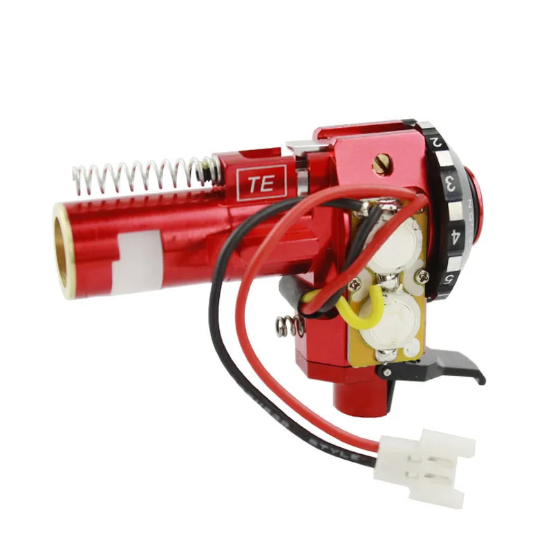 VULPO CNC Aluminium Legierung Hop Up Kammer Mit LED Für Airsoft AEG M4 M16 Jagd Zubehör – Detail 13