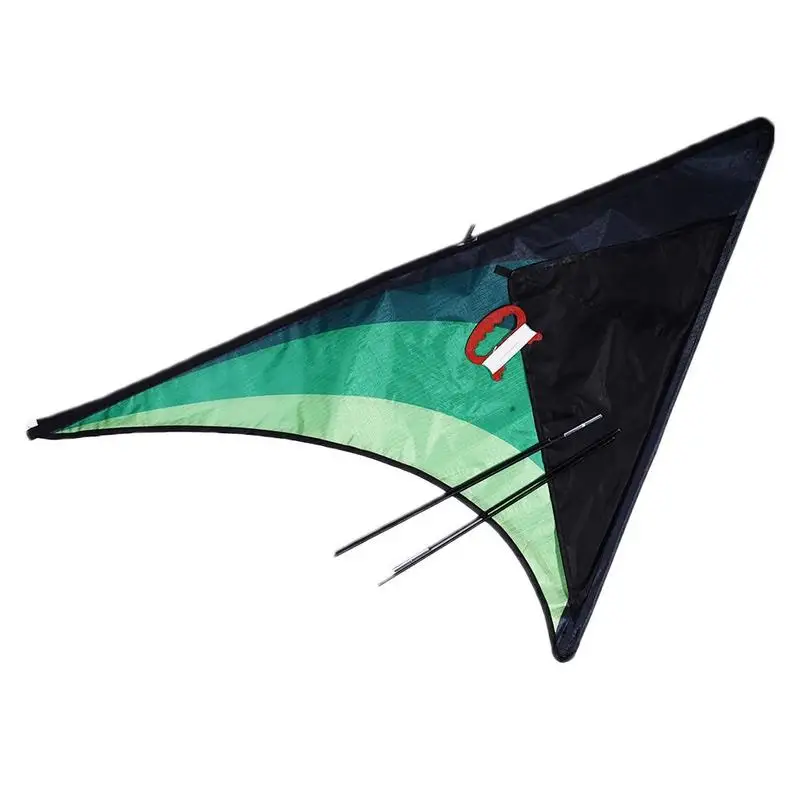 Di alta Qualità Grande Delta Aquiloni Con La Linea Manico Giocattoli All\'aria Aperta Per I Bambini Aquiloni Nylon Ripstop Albatross Esterna di Volo