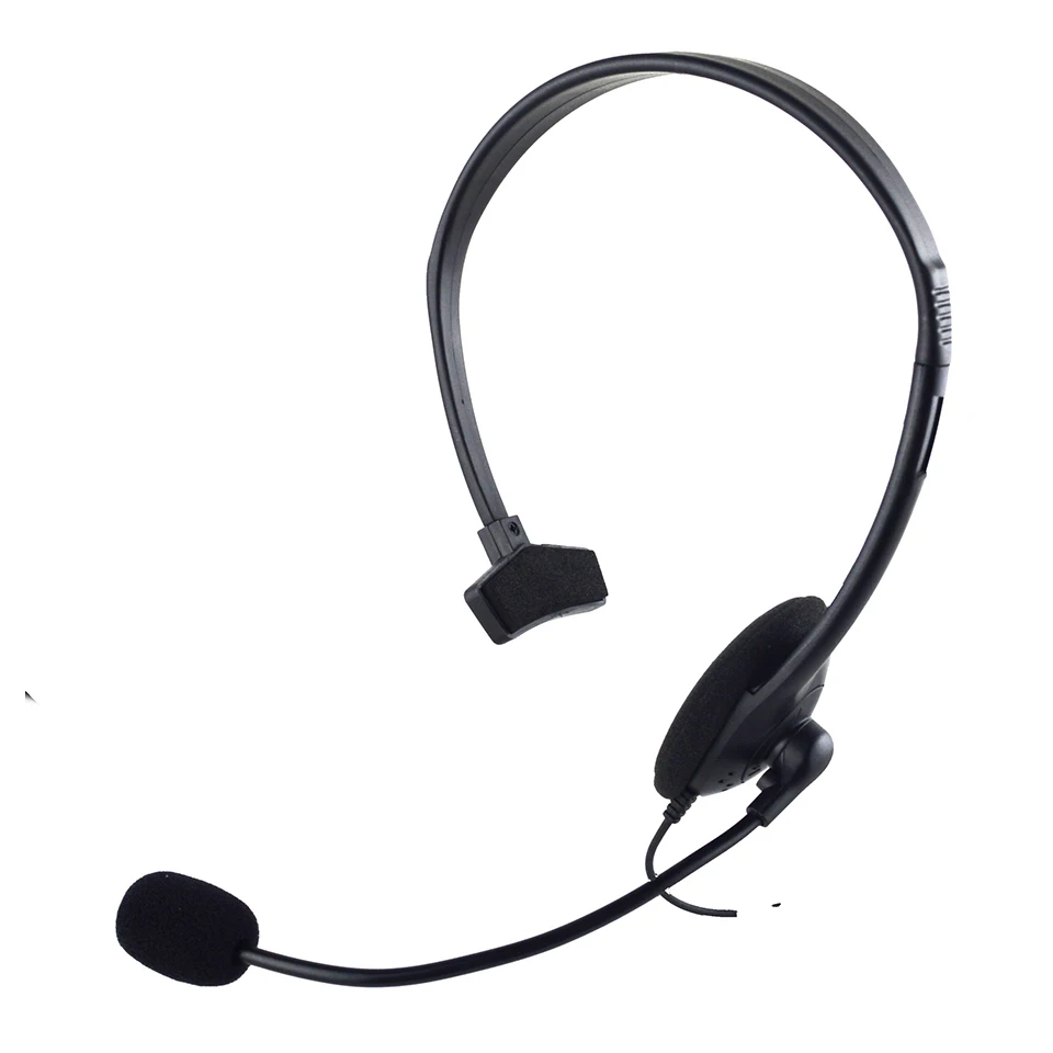 Call Center Bedrade Headset Met Microfoon 3.5Mm Plug Voice Interphone Telefoon Operator Hoofdtelefoon Noise Canceling Voor Computer