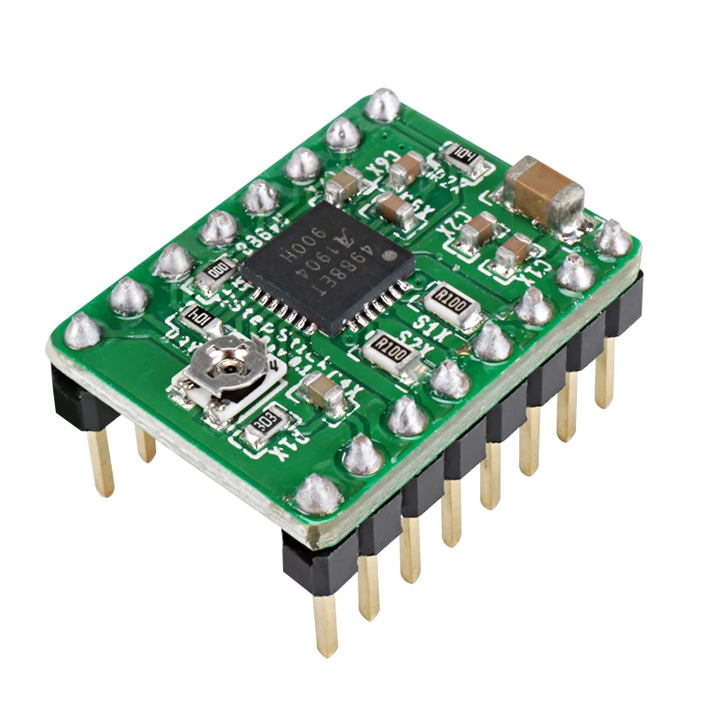 Stepper motor driver a4988 DRV8825 motor driver module heat sink Reprap Ramps 1.4/1.5/1.6 Control Motor Driver replace  welded