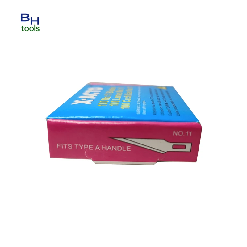 100pcs/Box No.11 Replacement Precision Craft Knife Hobby Blades #11 Precision PCB Cutting carving knife