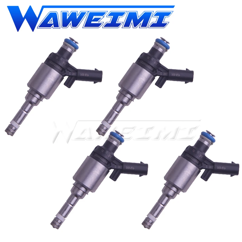 

WAWEIMI 4x Fuel Injector OE 06H906036G For Volkswagen BEETLE CC EOS PASSAT PASSAT CC TIGUAN JETTA2.0T L4 06H906036E 06H906036P