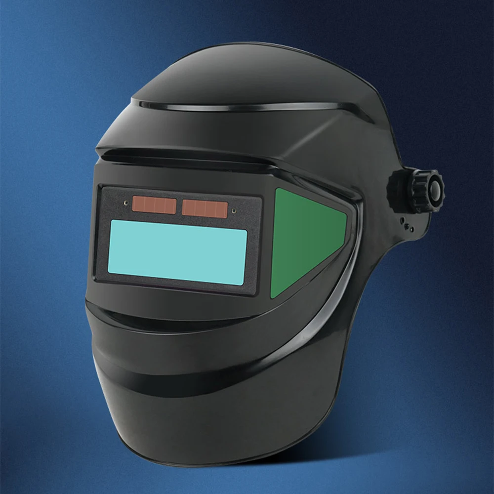 Welding Helmet Welder Mask Chameleon Large View Solar Power Auto Darkening Welding Mask For Arc Weld Grind Cut Dimming Glasses