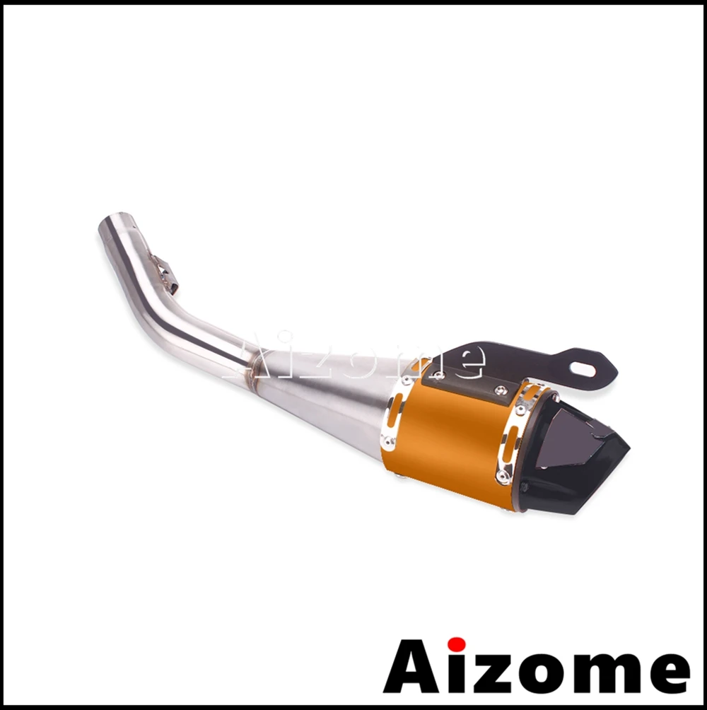 Motorcycle Full Exhaust System Muffler Pipe Kit For Hoda CRF230F CRF-230F 2008-2020 CRF 230 F Dirt Bike MX Motocross Accessories image 5