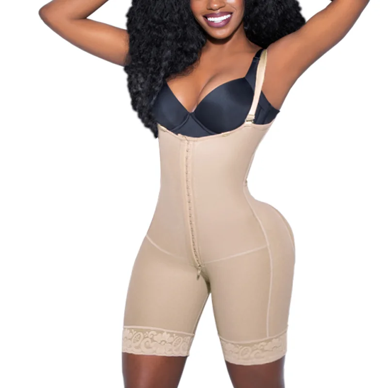 Special Compression  Garment Small Waist And Wide Hips BBL Post Surgery With U-Shaped Back Remonte Fesse Faja Postparto