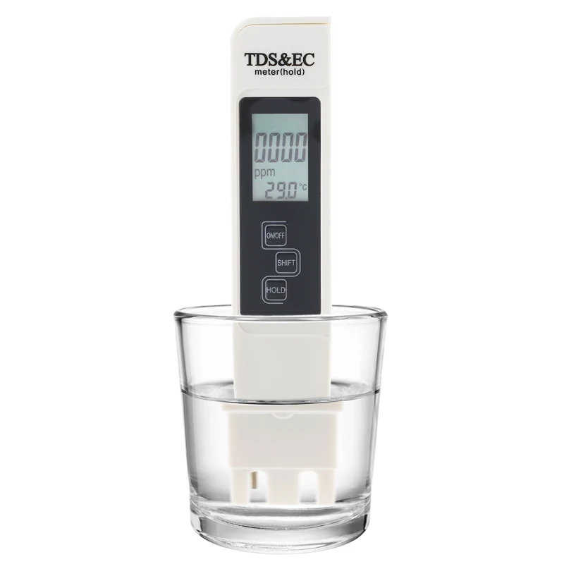 Portable three-in-one water TDS pen type EC conductivity tester drinking water fertilizer concentration water quality monitor