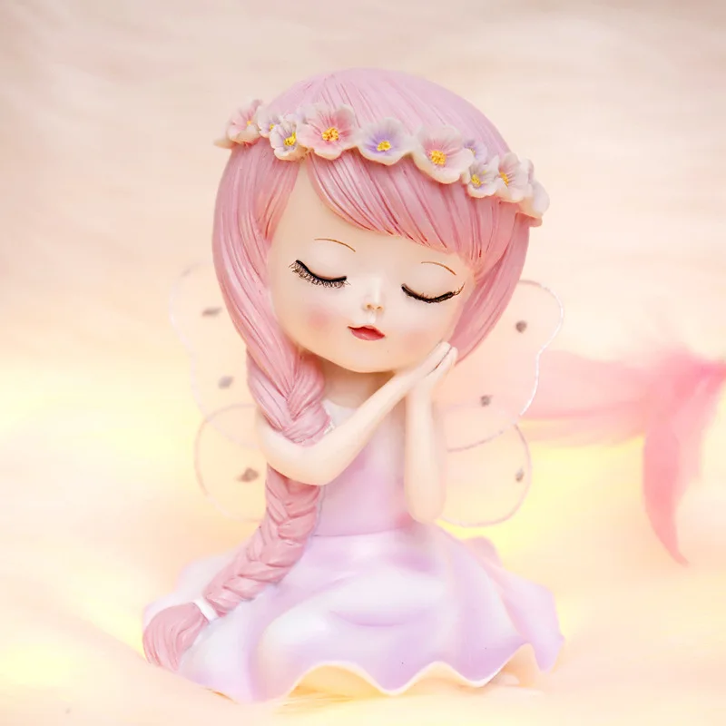 

Flower Fairy Night Light Girl Wind Girl Heart Flower Ornaments Room Decoration Crafts Home Decoration Decorations for Home