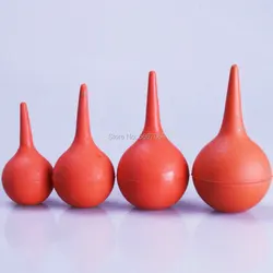 Bombilla de succión de goma para laboratorio, jeringa de oreja, Bola de lavado, aurillave, 30/60/90/120ml, 1 ud.