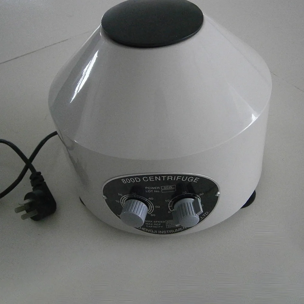 

40W Medical Desktop Centrifuge 800d Tube 4000 RPM Low Speed Timer Centrifuge 20Ml*6 Tube