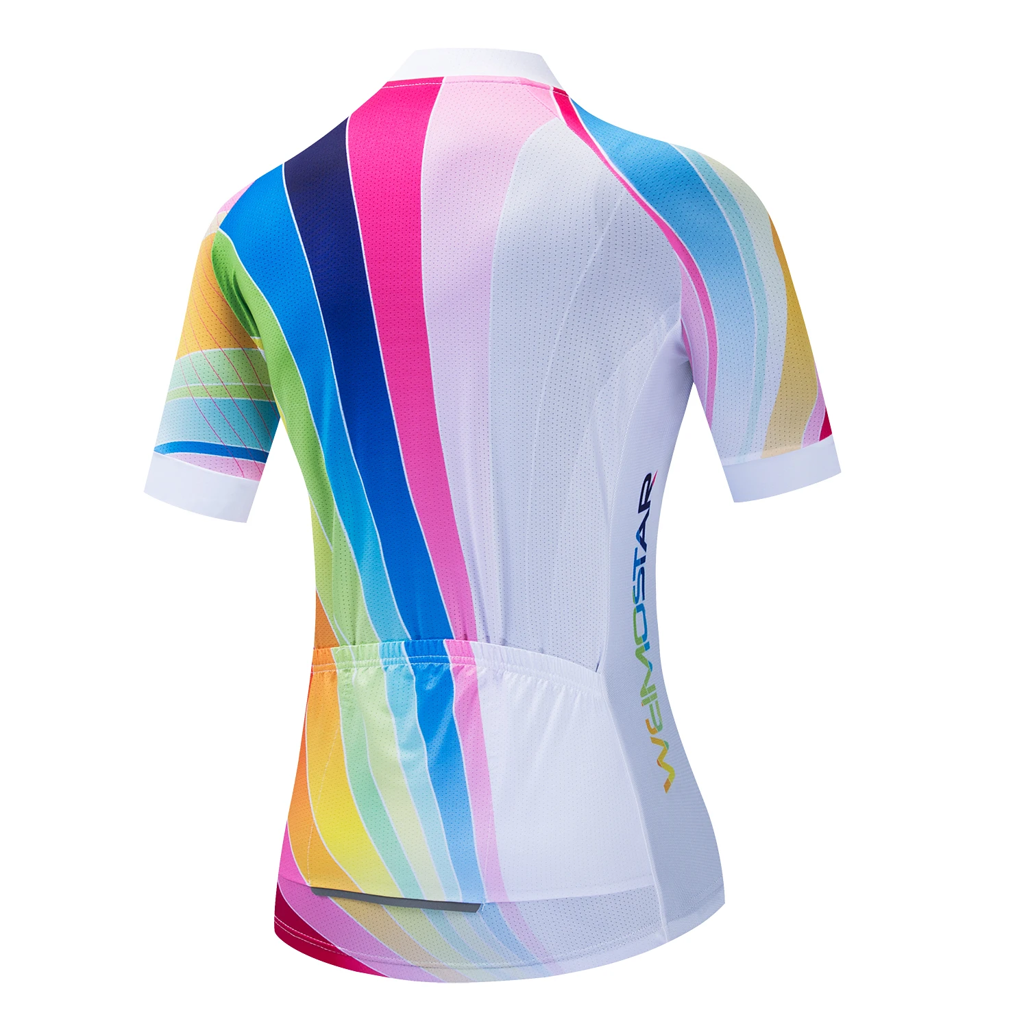 Weimostar Rainbow Cycling Jersey Women Summer Mountain Bike Jersey Pro Cycling Clothing Tops Road Bicycle Shirt Maillot Ciclismo