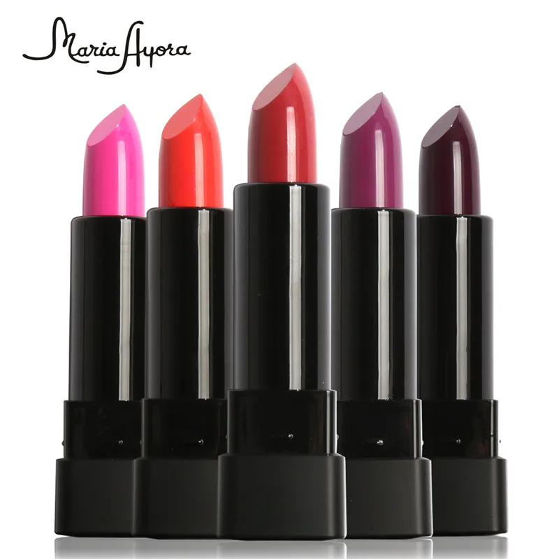 MARIA AYORA Matte Lipstick Waterproof Long-lasting  Lipstick Batom  Baby Lips Makeup Lip Stick  15 Colors