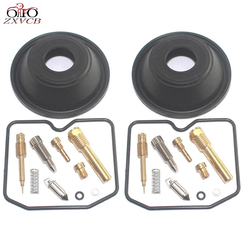 2set for Ninja 500R EX500 1994-2009 EX 500 Plunger diaphragm of motorcycle carburetor repair kit