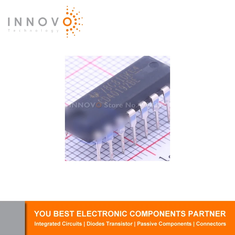 CD40192BE SN74HC139N CD4511BE CD4049UBE SN74HC42N CD4040BE DIP-16 정품, 로트당 10 개