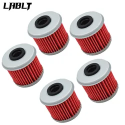 5x Oil Filter For Honda CRF 150R 250R 450R 250X 450X Husqvarna TE TC TXC 250