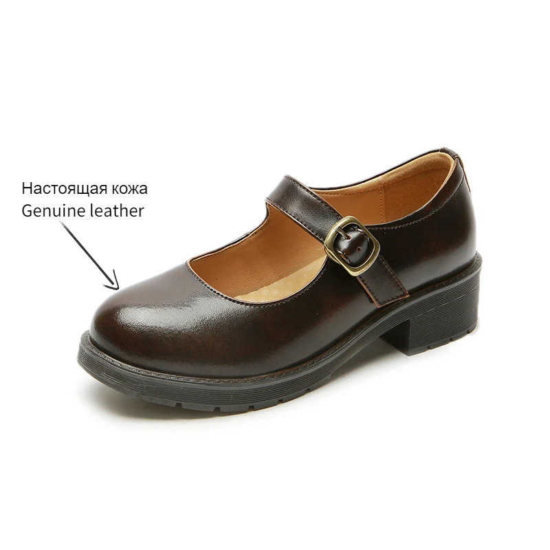 Japanese Jk Uniform Small Leather Shoes Female Summer Soft Sister College Style Shoes 2021 New Word Buckle Bow Flat Shoes