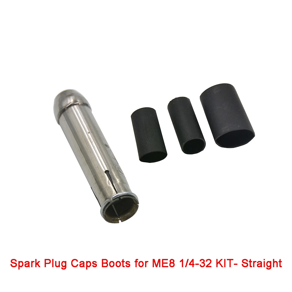 Rcexl Spark Plug Caps Boots for ME8 1/4-32 KIT 90 /120 / 180 Degree