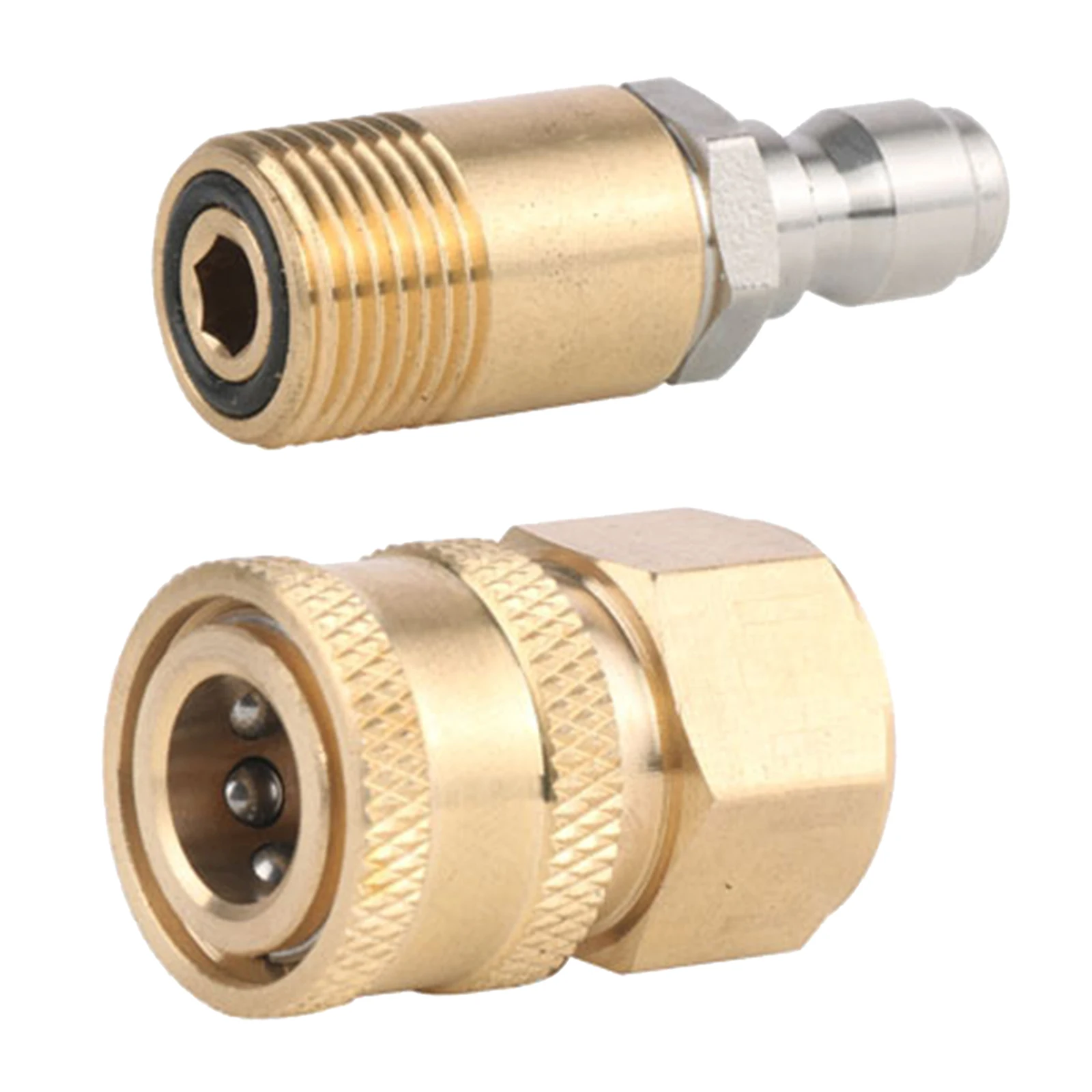 M18 Pressure Washer Adapter Set Quick Disconnect Kit Quick Connect Quick Release Water Hose Fitting 1/4\