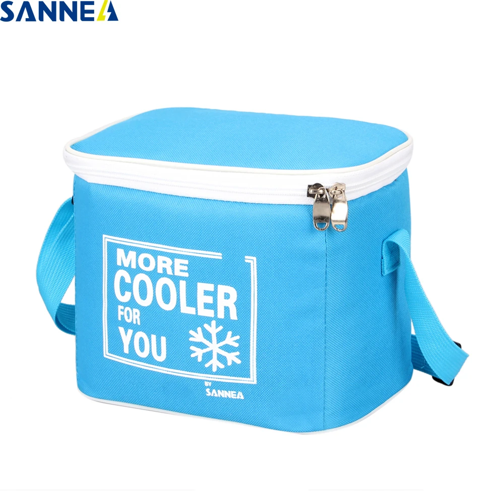 SANNE-fiambrera térmica impermeable, bolsa de hielo aislada portátil, sólida, puede llevar alimentos y bebidas