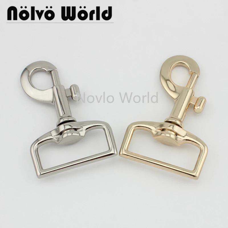 

Nolvo World 5-20-100pcs 7 colors 74*38mm 1-1/2" dog collar large buckle weekend bag clasp lobster swivel snap hooks