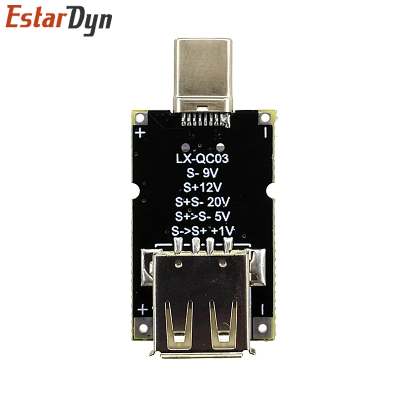 100W 5A USB Type-C QC Decoy Trigger Board 5V 9V 12V 15V 20V Output PD 2.0 3.0 Trigger Adapter Cable Connection Polling Detector